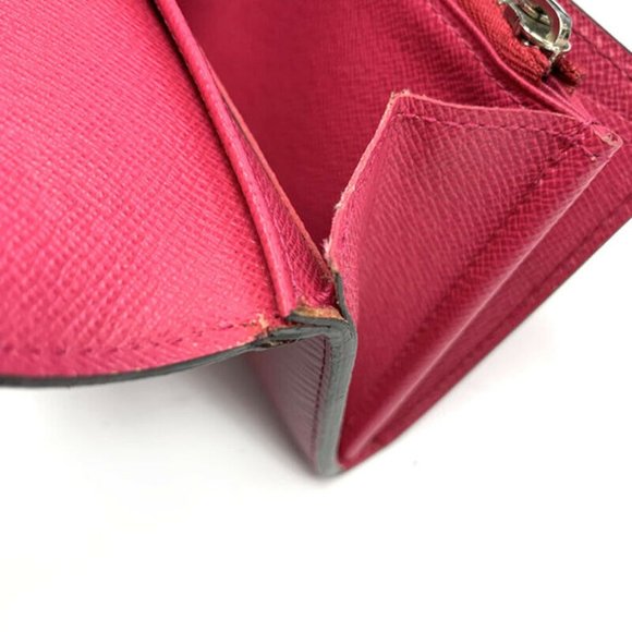 Louis Vuitton Epi Twist Pink Leather Long Bifold - Picture 8 of 10